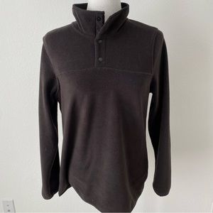 Long Sleeve Fleece Sweatshirt Women’s Size Small Black
